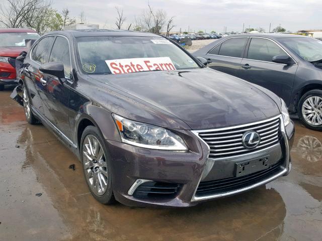 JTHGL1EF9D5050668 - 2013 LEXUS LS 460L BROWN photo 1