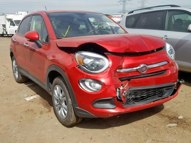 ZFBCFYBT1GP467093 - 2016 FIAT 500X EASY RED photo 1