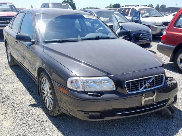 YV1TH592461439769 - 2006 VOLVO S80 2.5T BLACK photo 1