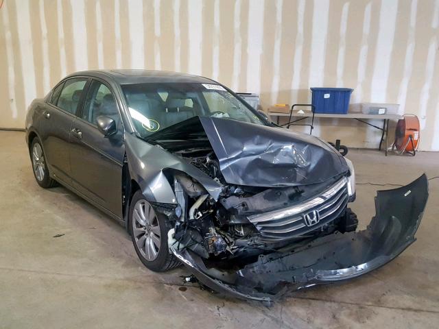 1HGCP2F88BA034378 - 2011 HONDA ACCORD EXL GRAY photo 1