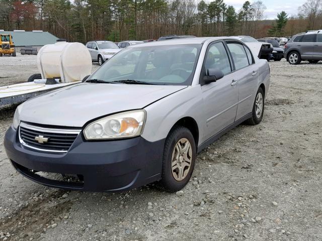 1G1ZS51F06F295570 - 2006 CHEVROLET MALIBU LS GRAY photo 2