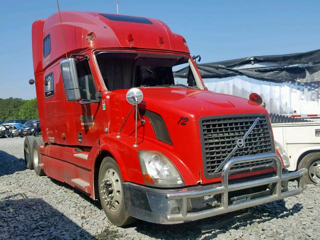 4V4NC9GH77N444166 - 2007 VOLVO VN VNL RED photo 1