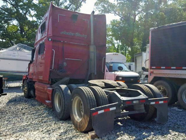 4V4NC9GH77N444166 - 2007 VOLVO VN VNL RED photo 3