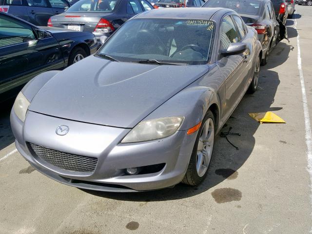 JM1FE17N040135018 - 2004 MAZDA RX8 SILVER photo 2