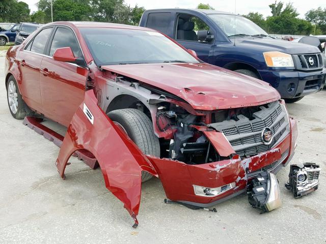 1G6DV57V080181584 - 2008 CADILLAC CTS HI FEA RED photo 1