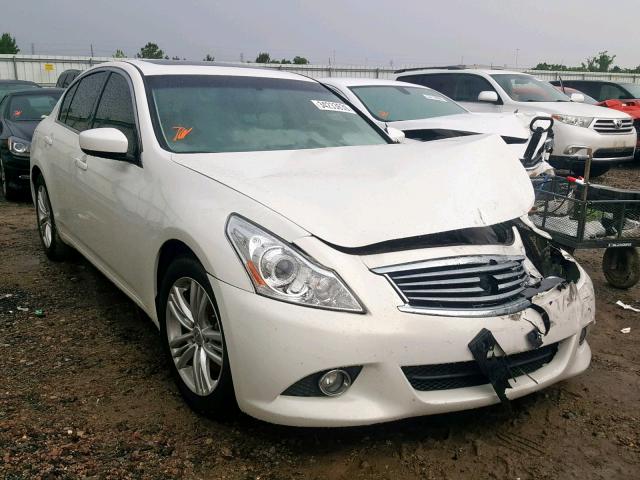 JN1CV6AP5BM501929 - 2011 INFINITI G37 BASE WHITE photo 1