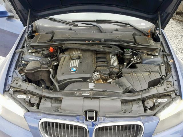 WBAPH7C52BE680462 - 2011 BMW 328 I BLUE photo 7