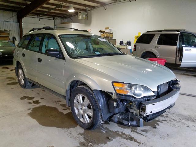 4S4BP61C057361626 - 2005 SUBARU LEGACY OUTBACK 2.5I  photo 1