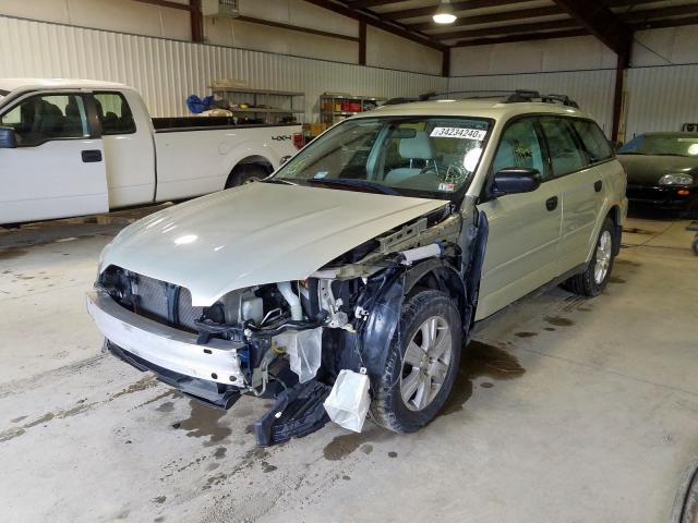 4S4BP61C057361626 - 2005 SUBARU LEGACY OUTBACK 2.5I  photo 2