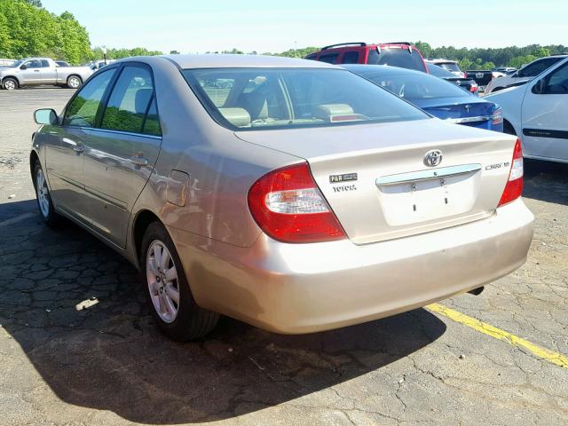 4T1BE32K34U795033 - 2004 TOYOTA CAMRY LE GOLD photo 3