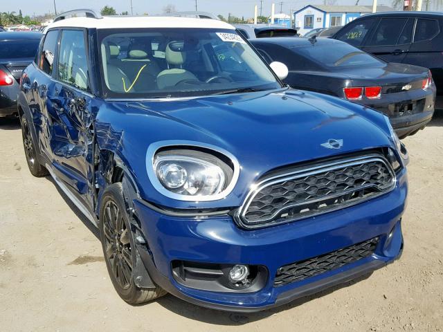 WMZYT3C31J3D99120 - 2018 MINI COOPER S C BLUE photo 1