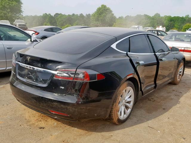 5YJSA1E18HF201204 - 2017 TESLA MODEL S BLACK photo 4