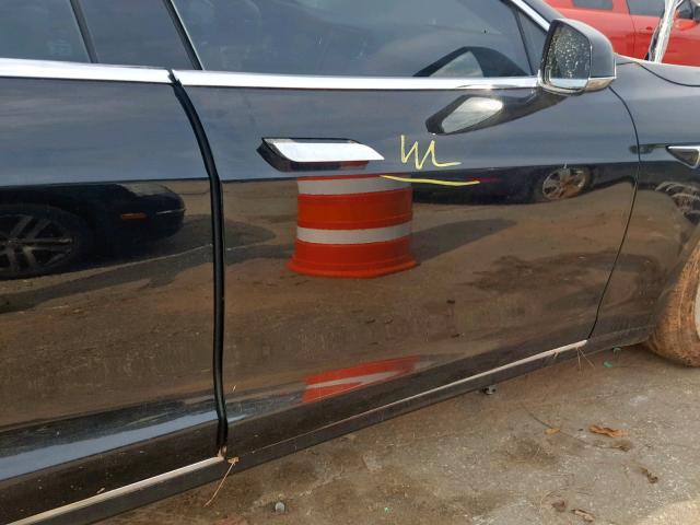 5YJSA1E18HF201204 - 2017 TESLA MODEL S أسود صورة 9