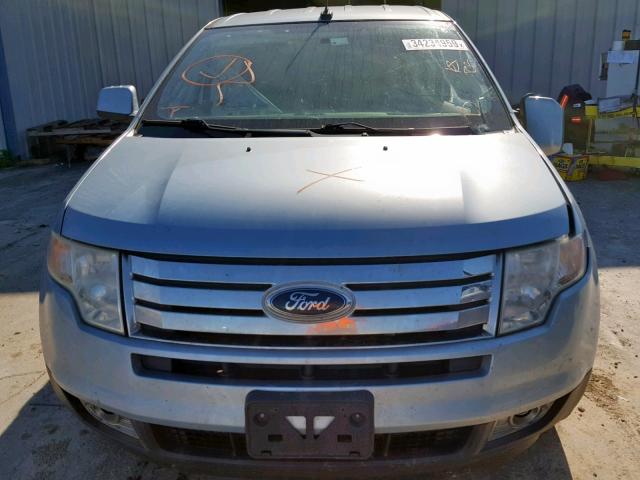 2FMDK39C28BA75508 - 2008 FORD EDGE LIMIT BLUE photo 7