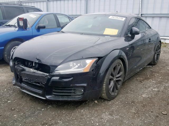 TRUDD38J381035924 - 2008 AUDI TT 3.2 QUA BLACK photo 2