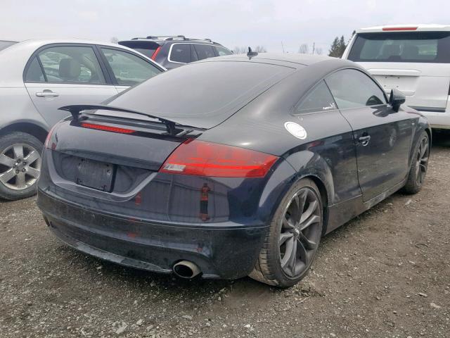 TRUDD38J381035924 - 2008 AUDI TT 3.2 QUA BLACK photo 4