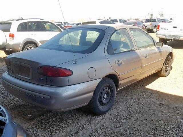 1FALP6534SK163598 - 1995 FORD CONTOUR GL BEIGE photo 4