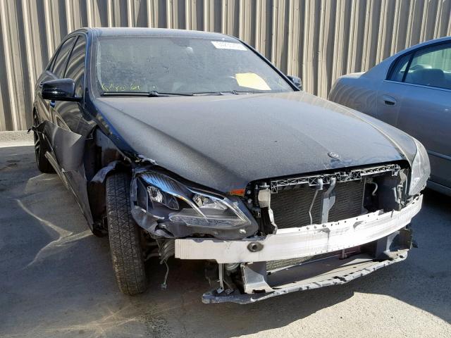 WDDHF5KB6EA795107 - 2014 MERCEDES-BENZ E 350 BLACK photo 1