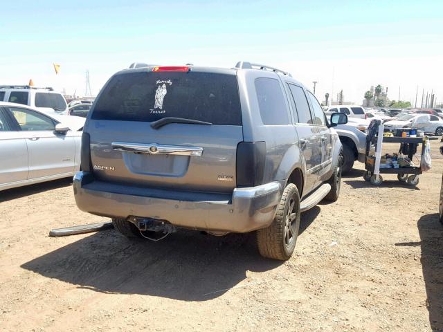 1A8HX58218F134633 - 2008 CHRYSLER ASPEN LIMI GRAY photo 4