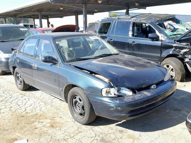 1Y1SK5287WZ438131 - 1998 CHEVROLET GEO PRIZM GREEN photo 1