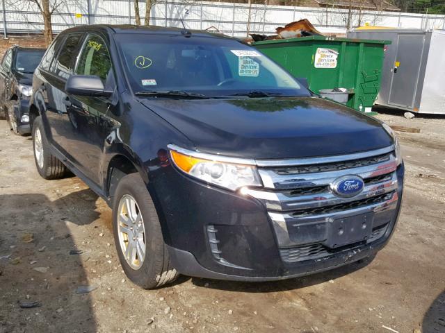 2FMDK3GCXDBA46822 - 2013 FORD EDGE SE BLACK photo 1