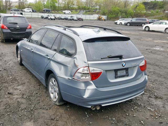 WBAVT13536KW22273 - 2006 BMW 325 XIT BLUE photo 3