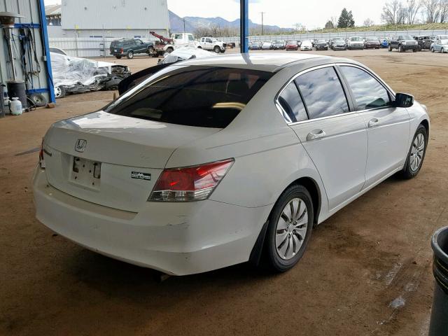 1HGCP26398A036105 - 2008 HONDA ACCORD WHITE photo 4