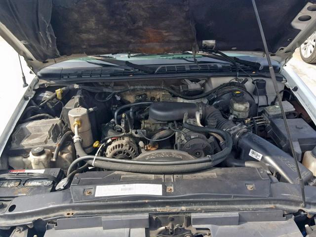 1GTCS14X138197576 - 2003 GMC SONOMA WHITE photo 7