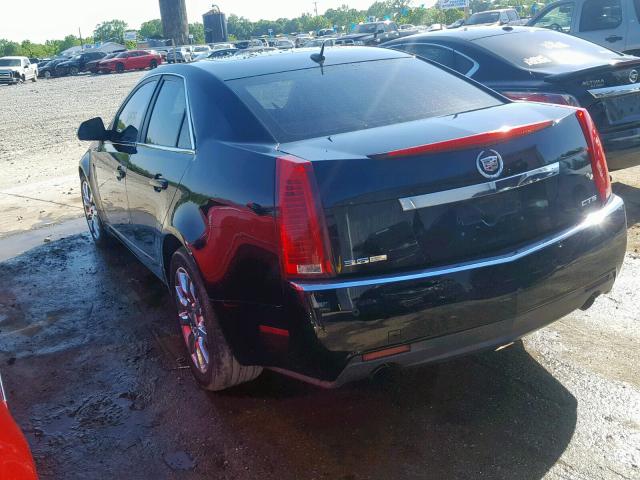 1G6DV57V680205127 - 2008 CADILLAC CTS HI FEA BLACK photo 3