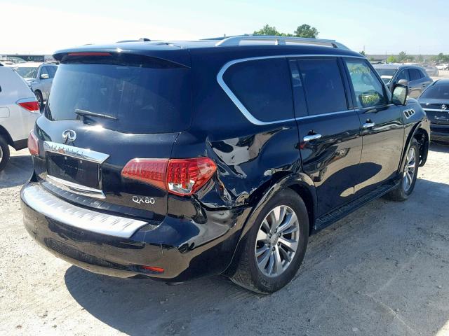 JN8AZ2NF8H9642688 - 2017 INFINITI QX80 BASE BLACK photo 4