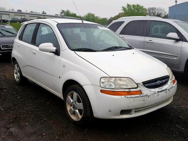 KL1TD666X8B072668 - 2008 CHEVROLET AVEO BASE Ақ фото 1