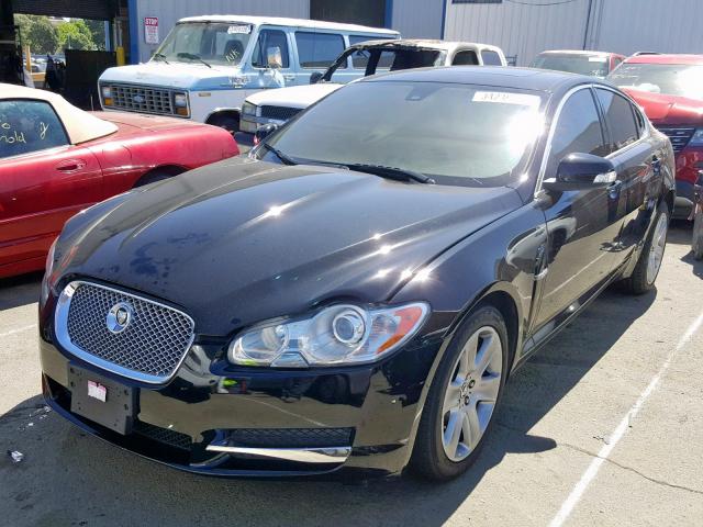 SAJWA05B09HR35391 - 2009 JAGUAR XF LUXURY BLACK photo 2