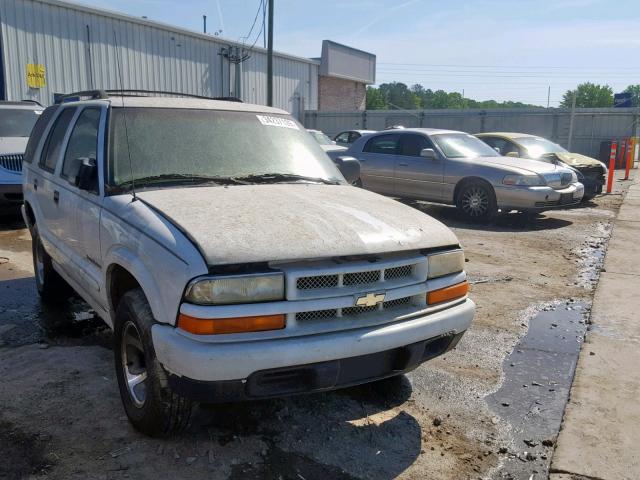 1GNCS13W8Y2170174 - 2000 CHEVROLET BLAZER WHITE photo 1