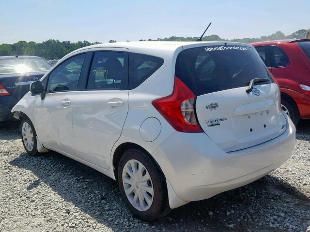 3N1CE2CP7EL409581 - 2014 NISSAN VERSA NOTE WHITE photo 3