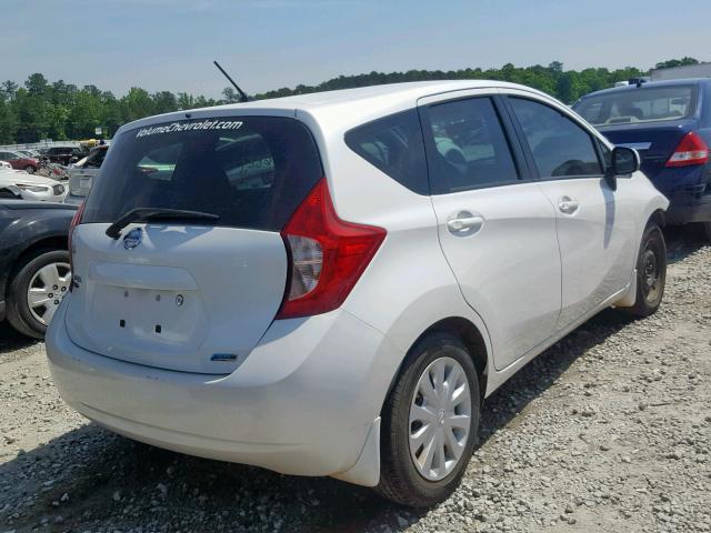 3N1CE2CP7EL409581 - 2014 NISSAN VERSA NOTE WHITE photo 4