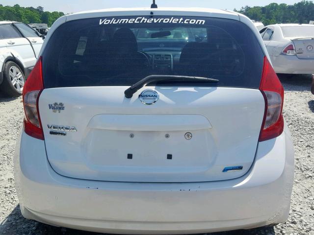 3N1CE2CP7EL409581 - 2014 NISSAN VERSA NOTE WHITE photo 9