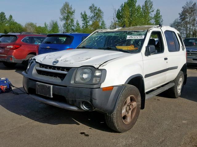 5N1ED28T32C545496 - 2002 NISSAN XTERRA XE WHITE photo 2