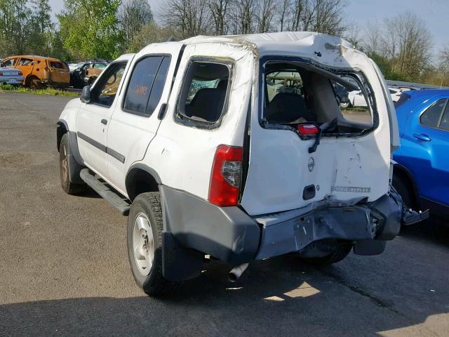 5N1ED28T32C545496 - 2002 NISSAN XTERRA XE WHITE photo 3