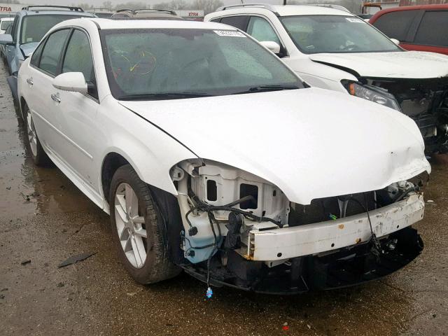 2G1WC5E33D1160250 - 2013 CHEVROLET IMPALA LTZ WHITE photo 1