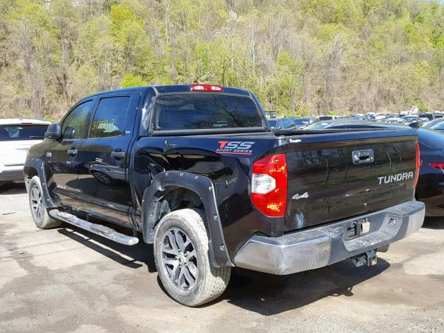 5TFDW5F1XHX664709 - 2017 TOYOTA TUNDRA CRE BLACK photo 3