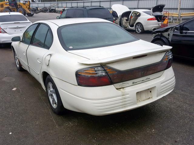 1G2HX52K54U197356 - 2004 PONTIAC BONNEVILLE WHITE photo 3