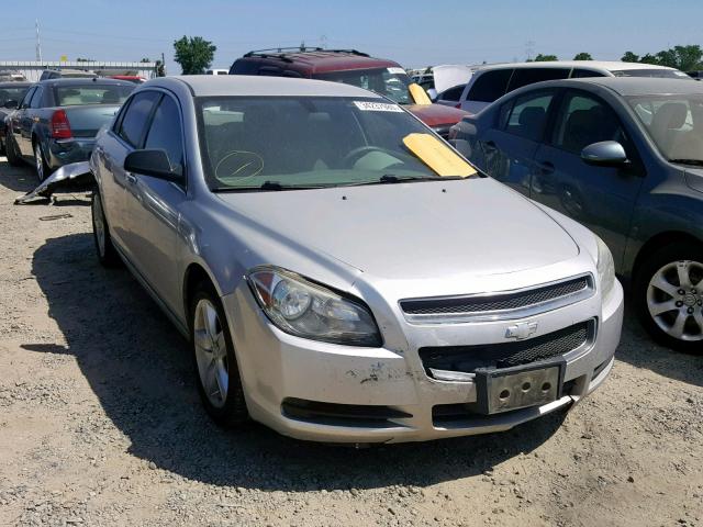 1G1ZA5E10BF262533 - 2011 CHEVROLET MALIBU LS SILVER photo 1