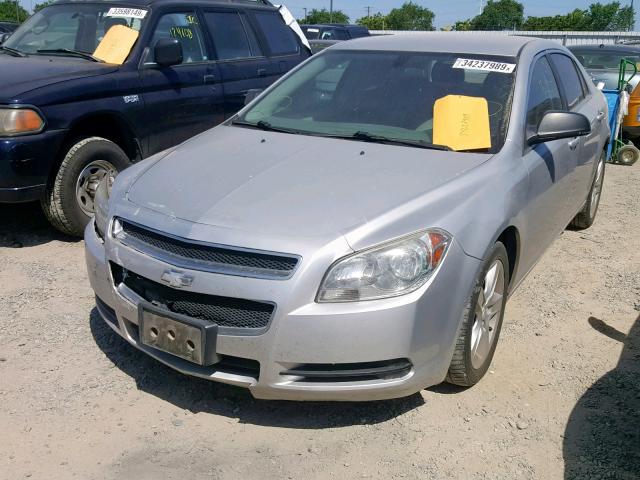 1G1ZA5E10BF262533 - 2011 CHEVROLET MALIBU LS SILVER photo 2