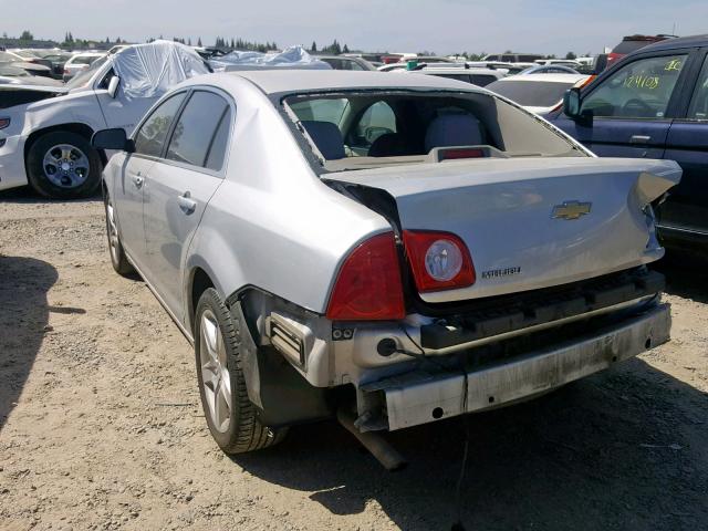 1G1ZA5E10BF262533 - 2011 CHEVROLET MALIBU LS SILVER photo 3