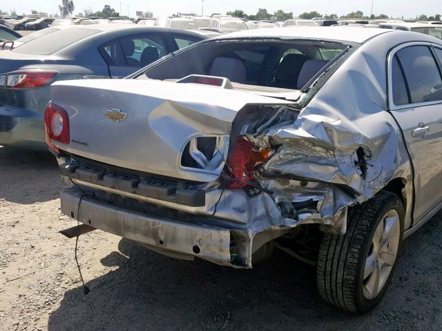 1G1ZA5E10BF262533 - 2011 CHEVROLET MALIBU LS SILVER photo 9