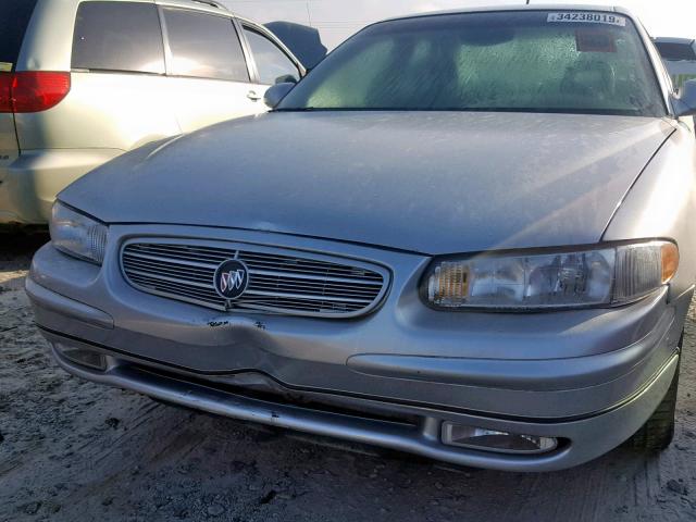 2G4WB55K421261145 - 2002 BUICK REGAL LS 银色 照片 10