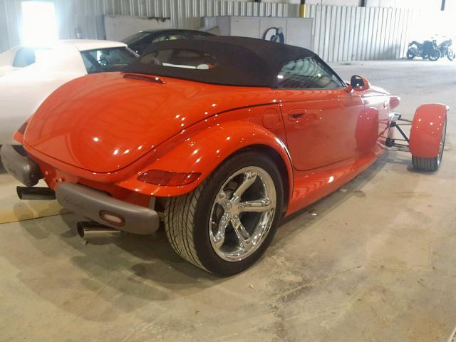 1P3EW65G5XV503775 - 1999 PLYMOUTH PROWLER RED photo 4