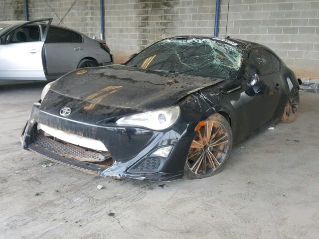 JF1ZNAA16D1730703 - 2013 TOYOTA SCION FR-S BLACK photo 2