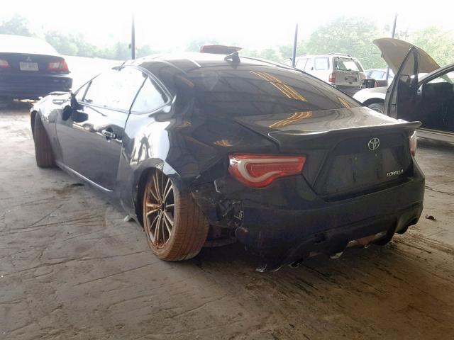 JF1ZNAA16D1730703 - 2013 TOYOTA SCION FR-S BLACK photo 3