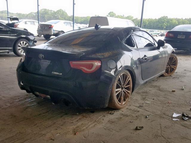 JF1ZNAA16D1730703 - 2013 TOYOTA SCION FR-S BLACK photo 4